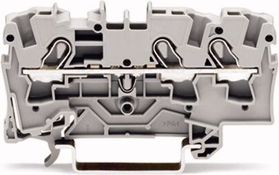 Wago Złączka szynowa 3-przewodowa 4mm2 czerwona (2004-1303)