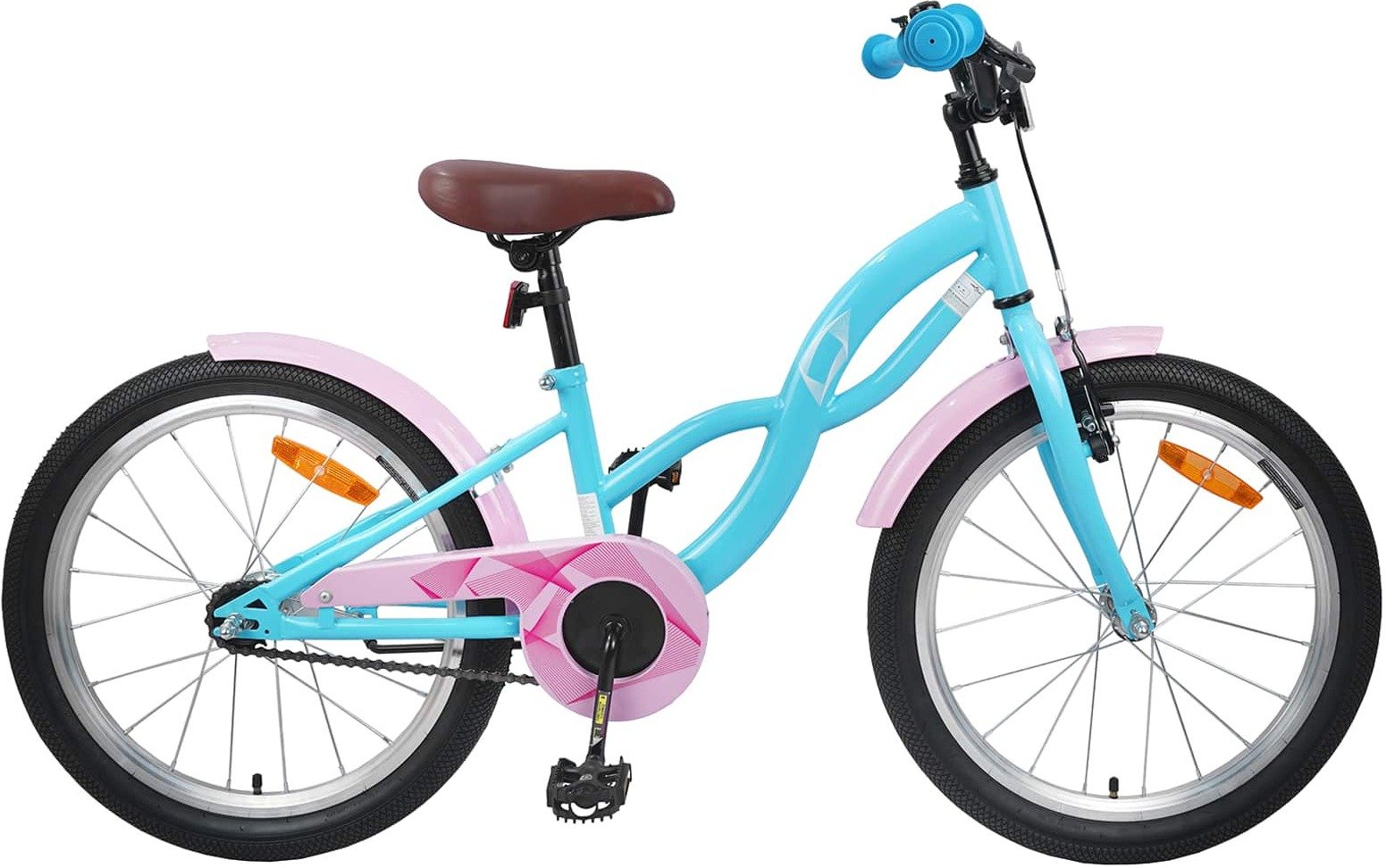 vidaXL Rower Dziecięcy 20 Cali dla dzieci w wieku 6-11 lat