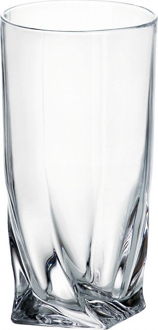 Bohemia Szklanka kryształowa Quadro Long Bohemia 350ml