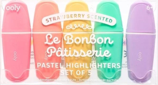 Kolorowe Baloniki Flamastry pachnące pastelowe Le BonBon Patis. 5kol