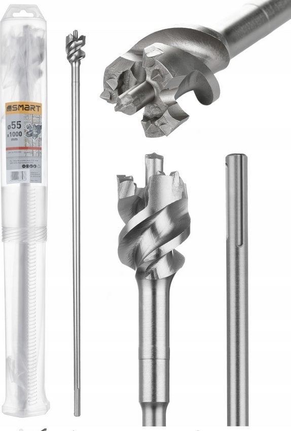 Wiertło Smart przebiciowe SDS MAX 55x1000 (SM-18-P551000)