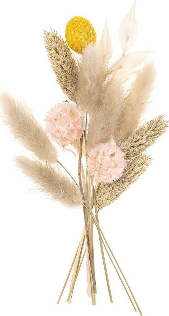 Mini bukiet suszonych kwiatów ok. 20cm