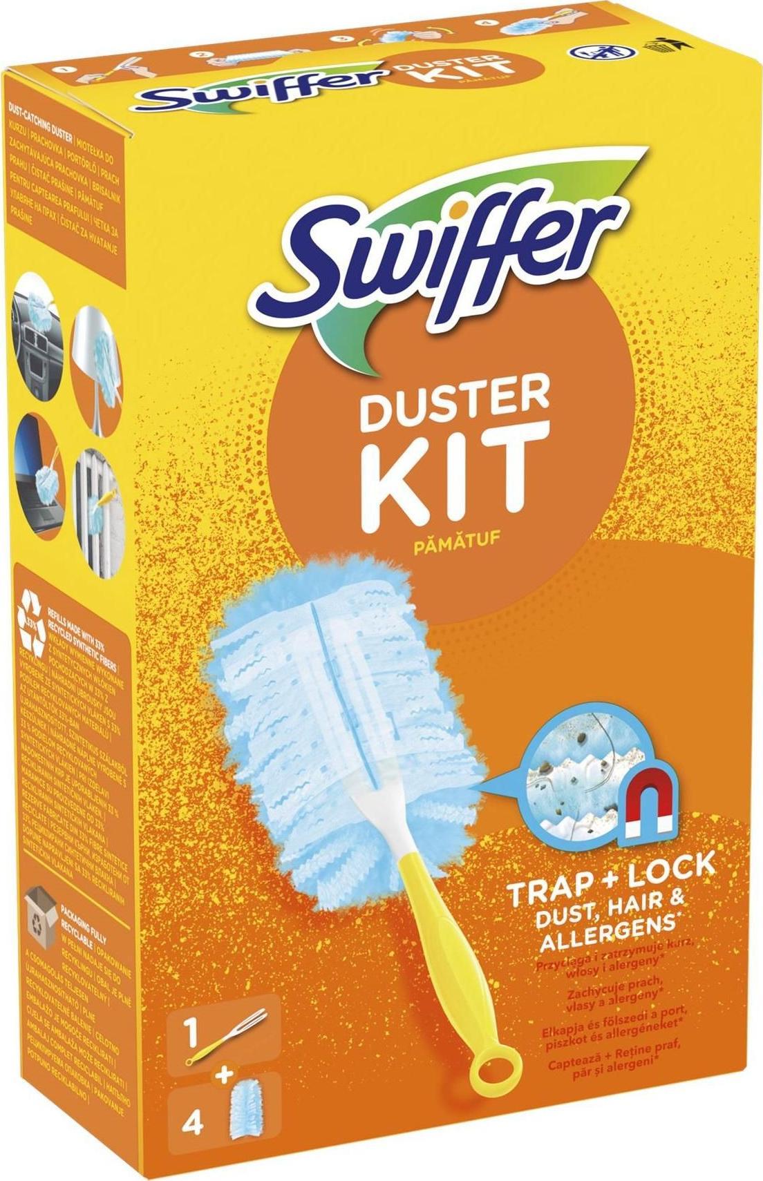 Swiffer Miotełka do kurzu rączka + 4 wkłady