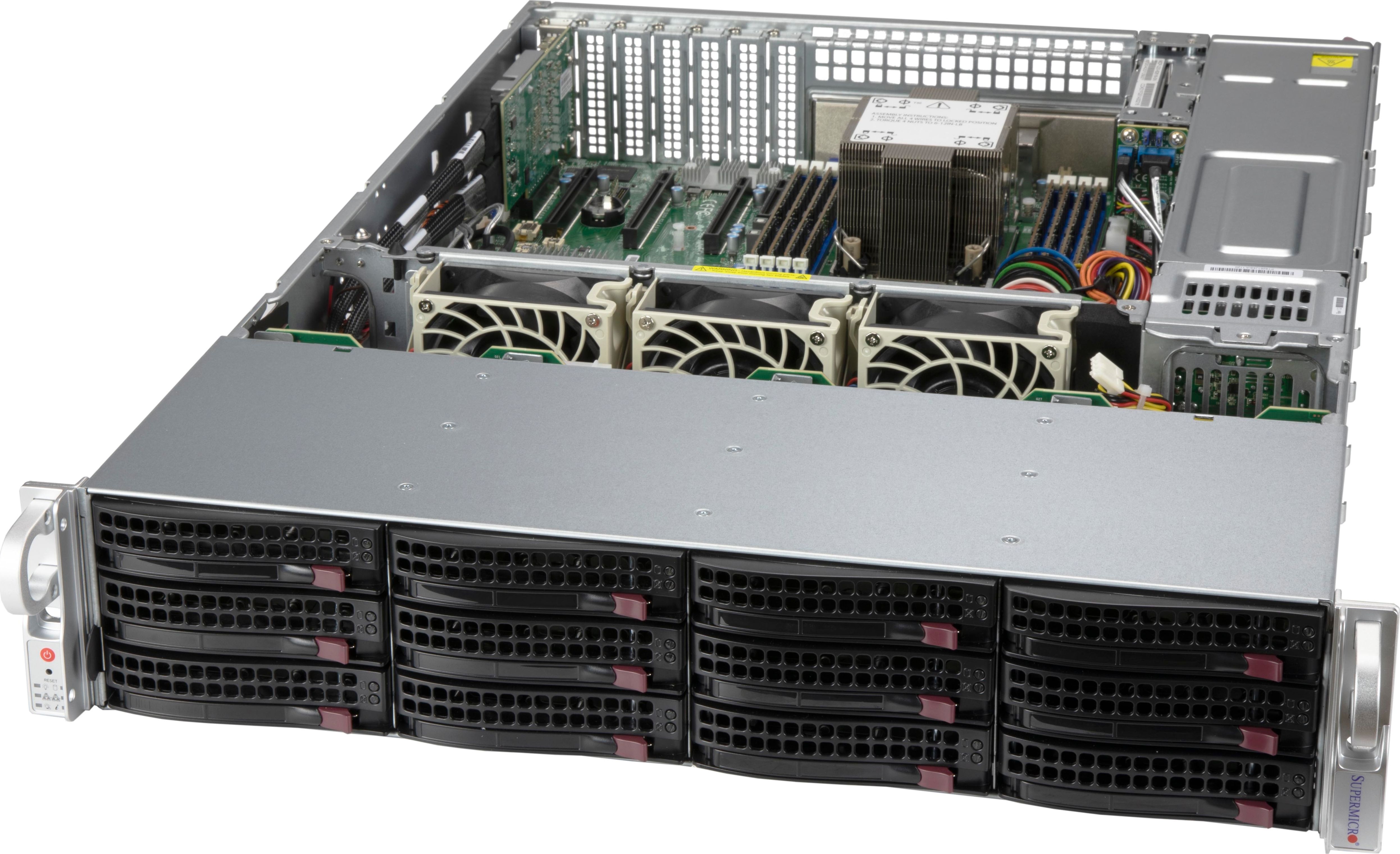 Obudowa serwerowa SuperMicro SuperChassis 826BAC12-R802LPB