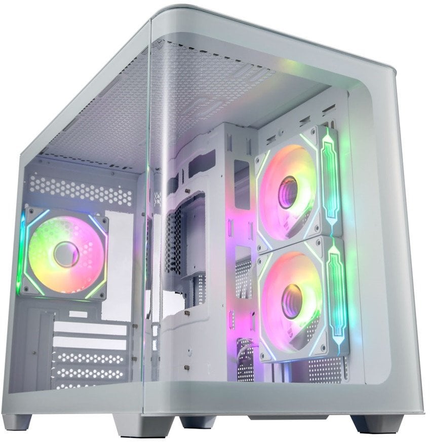 FSP Geh Mini S380 WA Micro-ATX/M-ITX/ARGB o.N. White retail