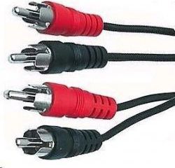 Kabel PremiumCord RCA (Cinch) x2 - RCA (Cinch) x2 10m czarny (kjackcmm2-10)