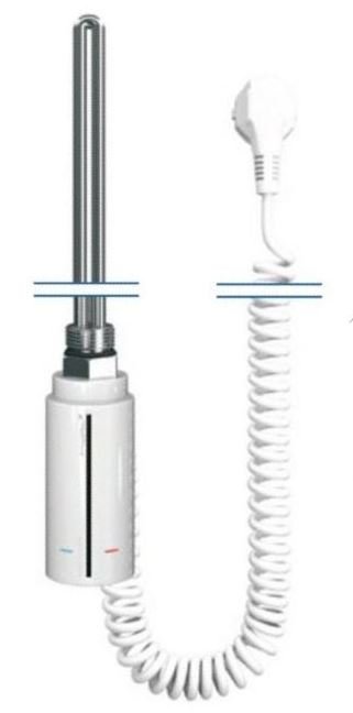 Instal-Projekt Grzałka elektryczna 900W biała - HOTS-09C1