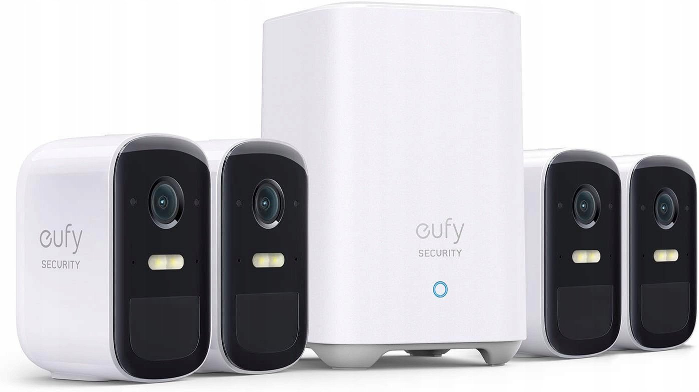 eufy Security Zestaw 4 kamer monitoringowych eufyCam 2C Pro 2K IP67