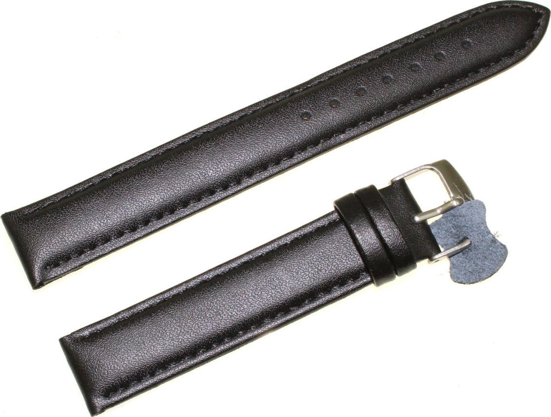 Diloy Skórzany pasek do zegarka 18 mm XL Diloy 302EL.18.1 uniwersalny