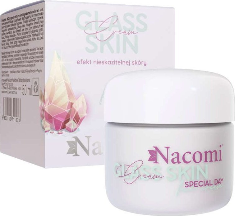 Nacomi Wygładzajacy krem do twarzy Nacomi Glass Skin 50ml