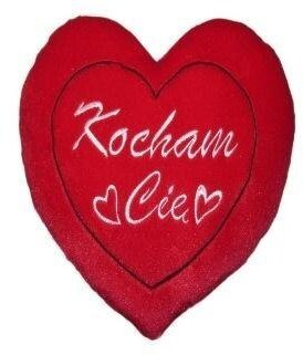 Serce Kocham Cię 25cm MIX