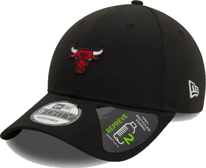 New Era Czapka z daszkiem NEW ERA Chicago Bulls Repreve Mini 9FORTY czarna