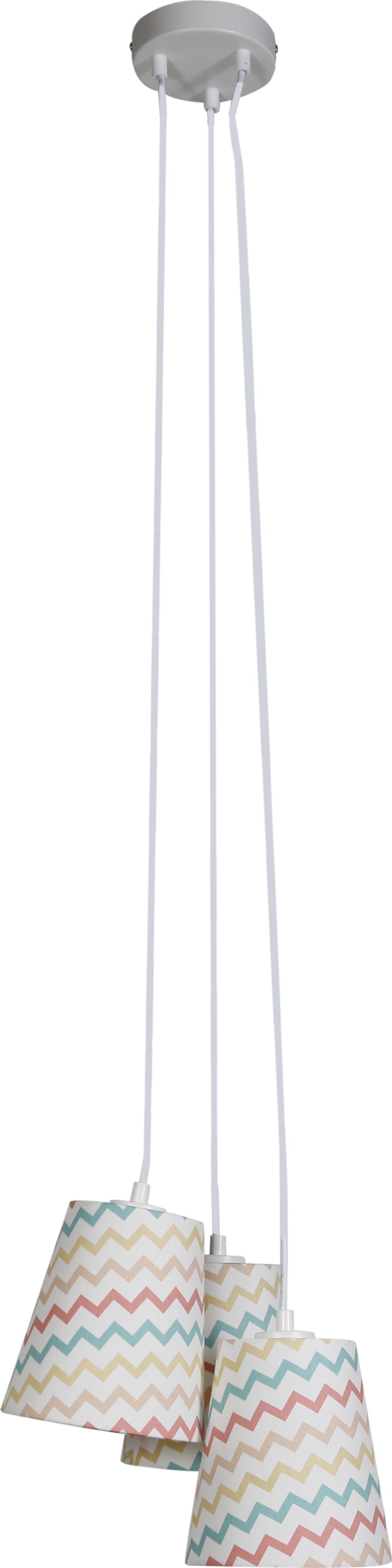 Lampa wisząca Candellux Lampa sufitowa wielokolorowa do kuchni Candellux RIVER 33-62932