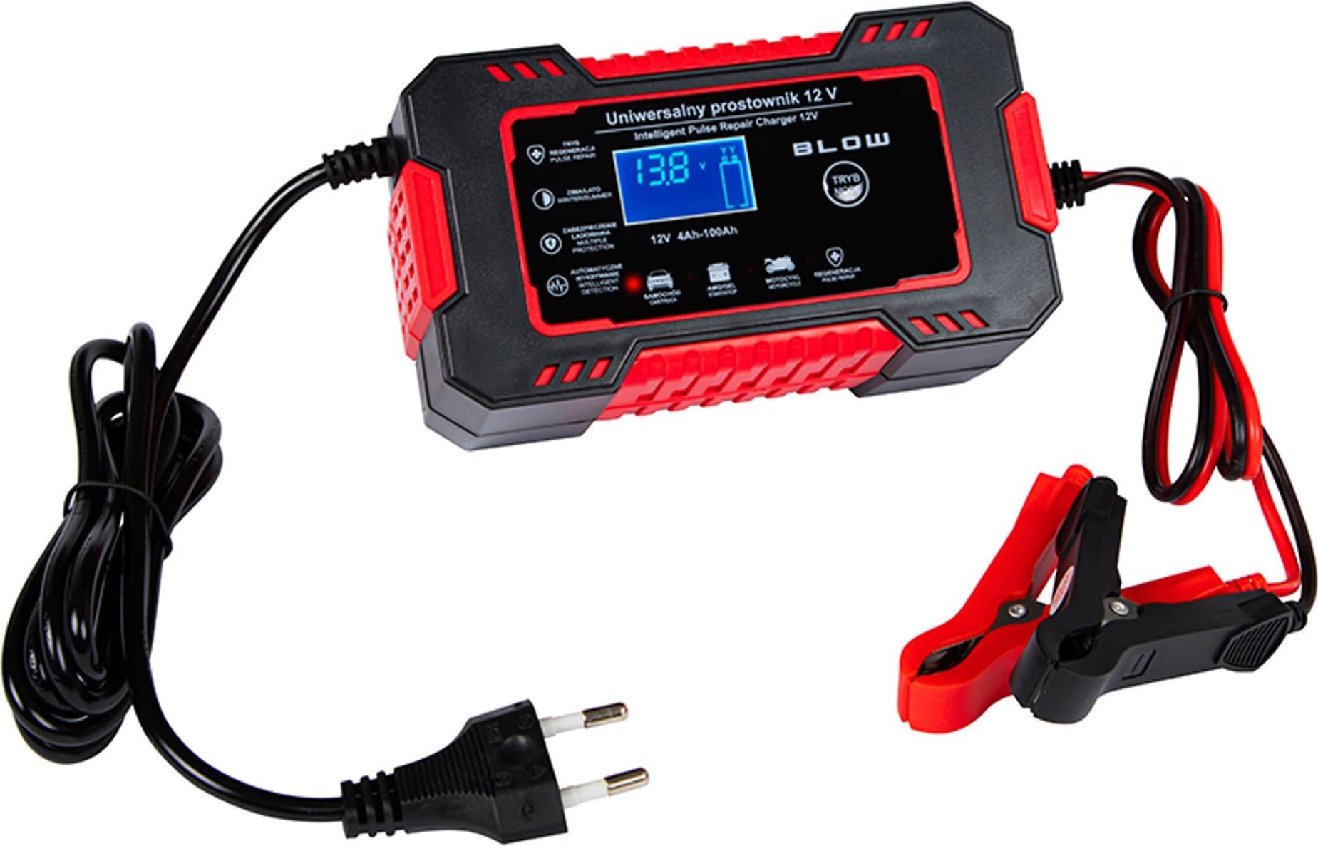 Blow 58-682# Prostownik automatyczny 12v/6a blow