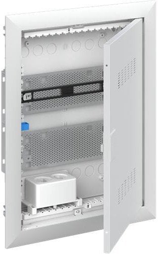 Rozdzielnica mutimedialna p/t UK600 2x12 IP30 63A II klasa drzwi went. UK620MV 2CPX031390R9999