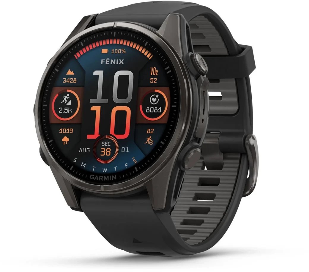 Zegarek sportowy Garmin Fenix 8 AMOLED Czarny (010-02903-21)