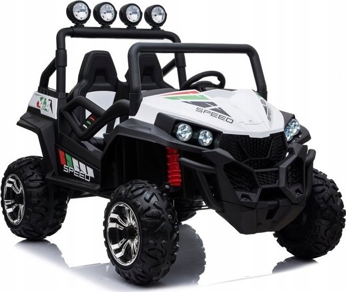 Lean Cars Auto na Akumulator Buggy S2588 Białe