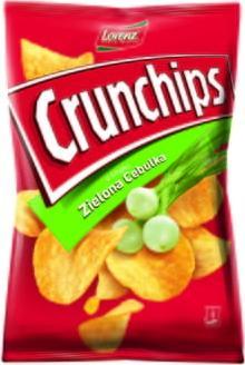 Lorenz Bahlsen Crunchips Zielona Cebulka 140g