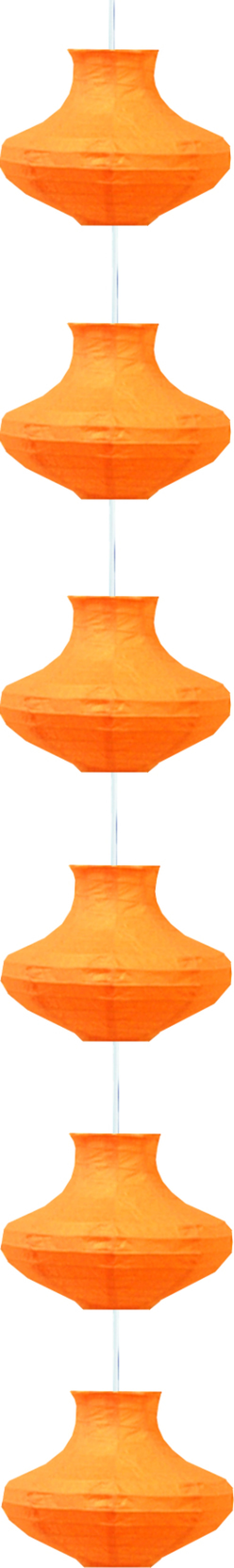 Lampa wisząca Candellux Nowoczesna lampa wisząca pomarańczowa Candellux GRIFF długa 3494061-18