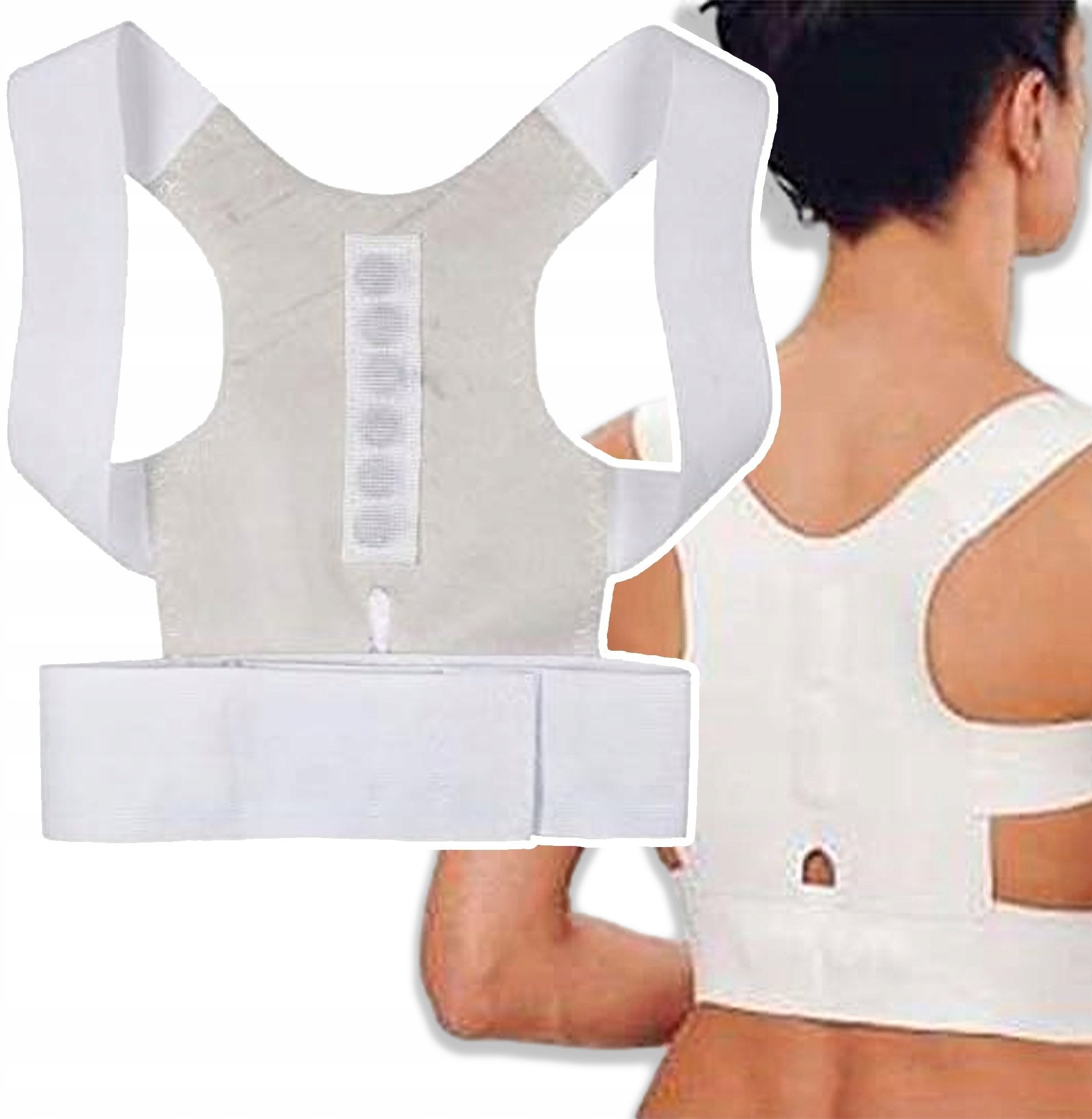 Prostotrzymacz magnetyczny na kręgosłup PrzydaSie #829 rozmiar uniwersalny