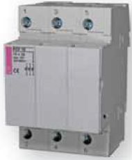 Eti-Polam Rozłącznik bezpiecznikowy cylindryczny 3P 32A 10x38mm PCF (002550004)