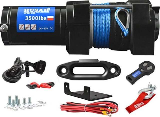 Husar Wyciągarka elektryczna Husar BST 3500 Lbs 1587 kg Lina syntetyczna