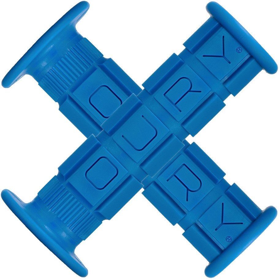 Chwyty kierownicy LIZARDSKINS Single Compound OURY w/ Flange - Blue (NEW)