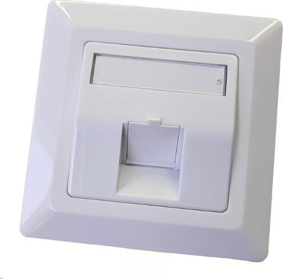 Zásuvka neosazená universální 1 port - 80x80