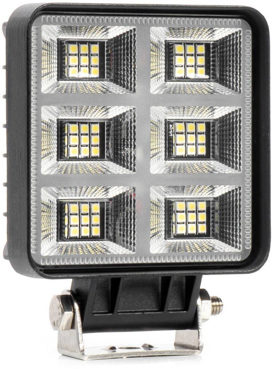 Lampa robocza szperacz led awl60 69w 6500k 7200lm 12v 24v amio-04201