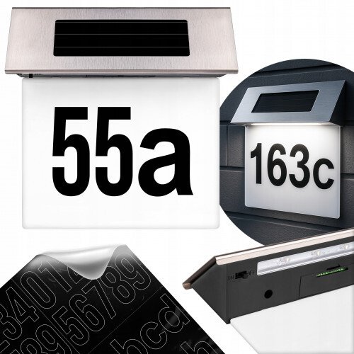 Lampa solarna LED czujnik zmierzchu 0.24W