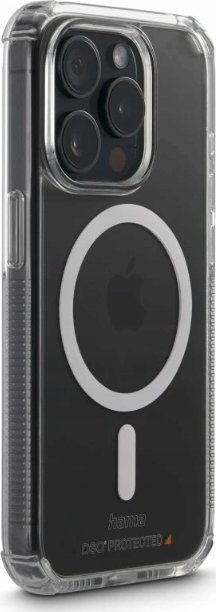 Hama Hama Extreme Protect Magcase iPhone 15 Pro przeźroczysty