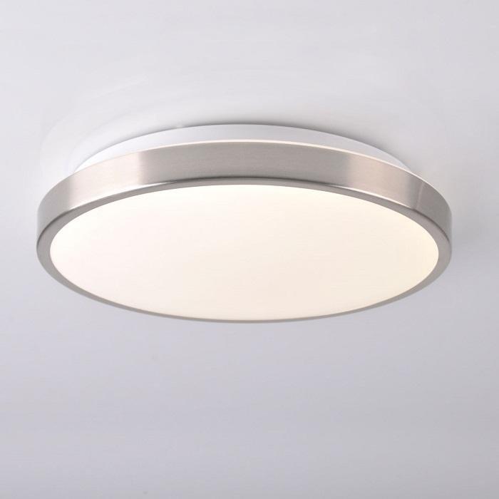 Lampa sufitowa Polux Plafon natynkowy KERN 314888 sufitowa lampa LED 15W 4000K nikiel