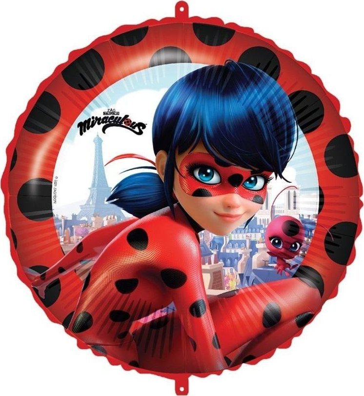 GoDan Balon foliowyt Miraculous Ladybug 46cm