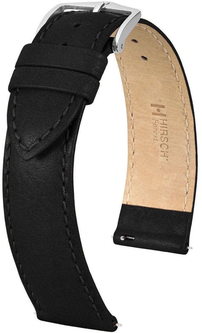 Skórzany wodoodporny pasek do zegarka 22 mm HIRSCH Forest L 17920250-2-22 .