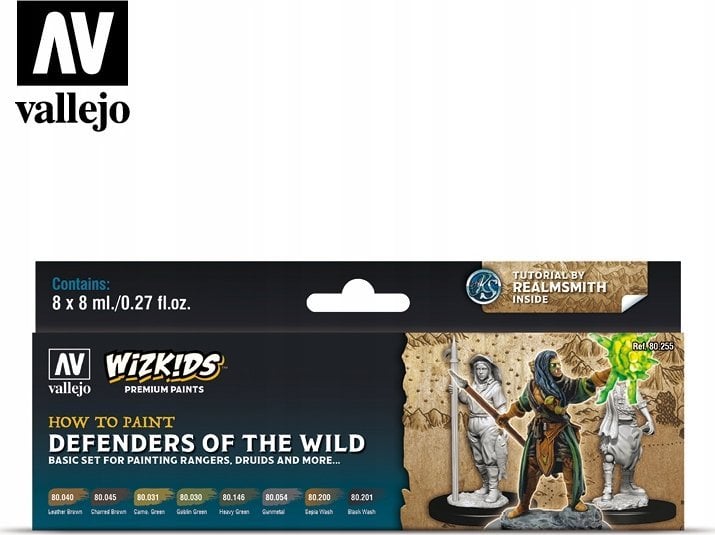 Vallejo Vallejo: Wizkids - Defenders of the Wild 8x8 ml