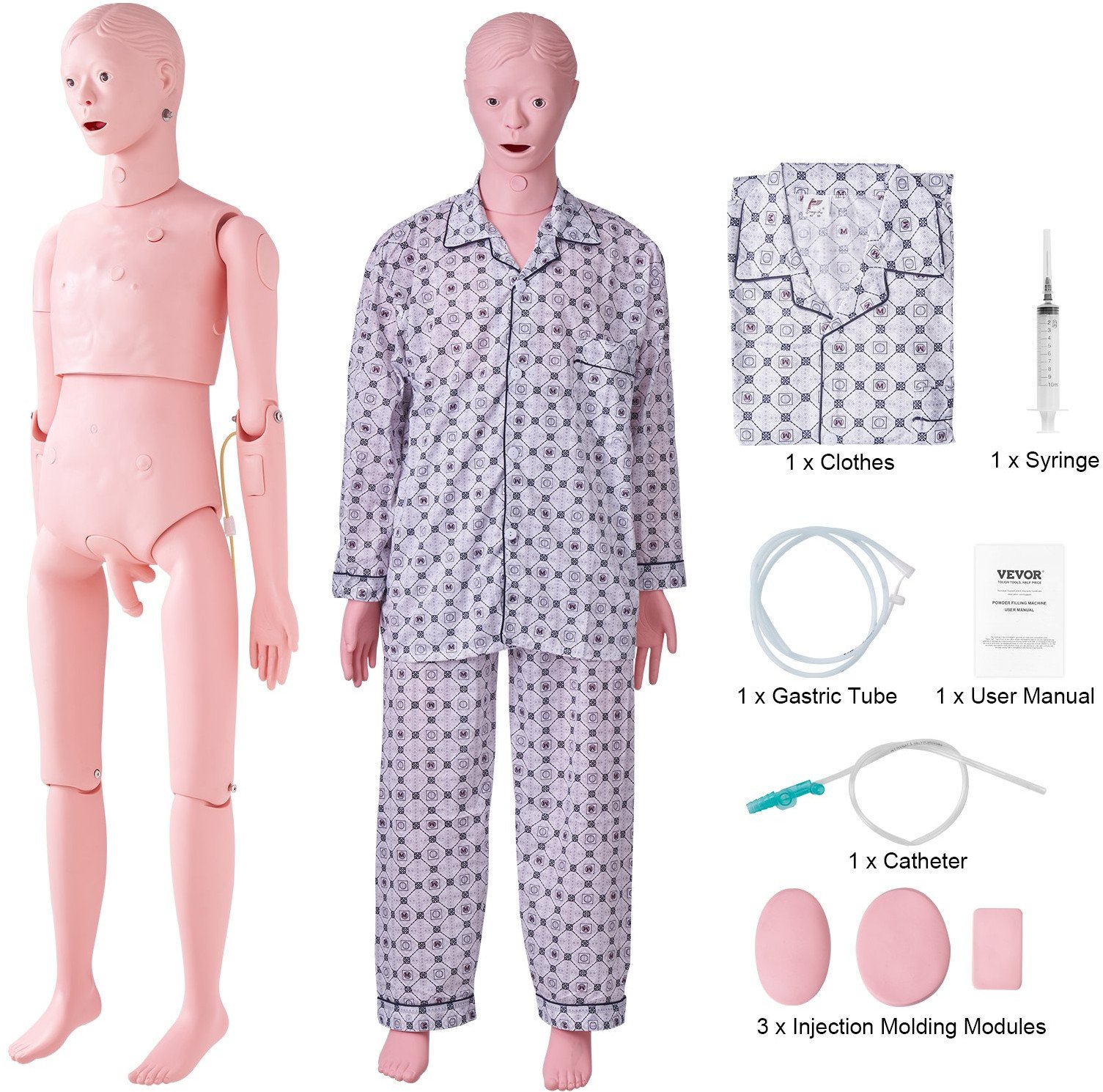 Manekin medyczny opieki Fantom medyczny mężczyzna