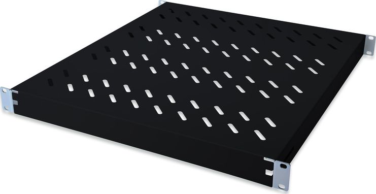 Digitus Półka 19" 1U 350-550mm Czarna (DN-97645)