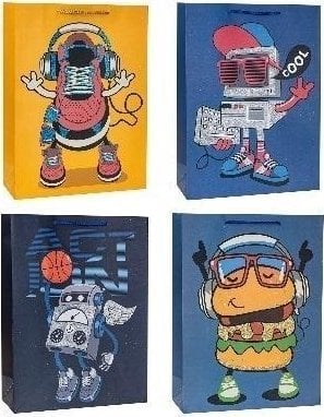 Rozette Torebka Lux z brokatem duża mix ROZETTE