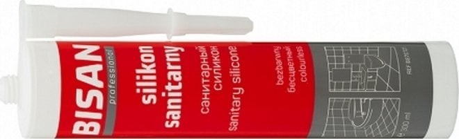 Bisan SILIKON SANITARNY BEZBARWNY 300ML (KARTUSZ) [12]