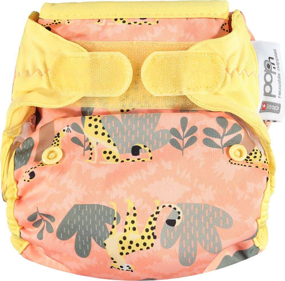 Close Caboo Otulacz, pieluszka wielorazowa z rzepami Cheetah 3-16 kg, 1 szt.