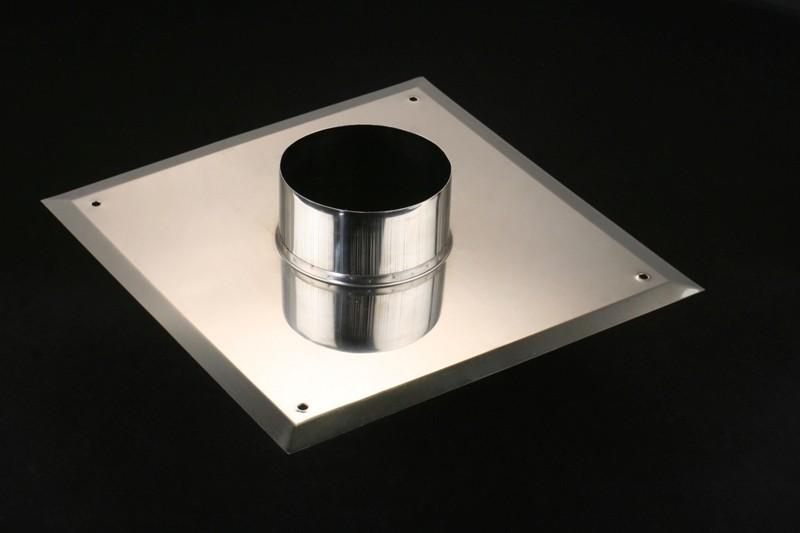 Krzys-Pol Płyta dachowa DN130 do kotłów z otwartą komorą spalania - SJBPD130