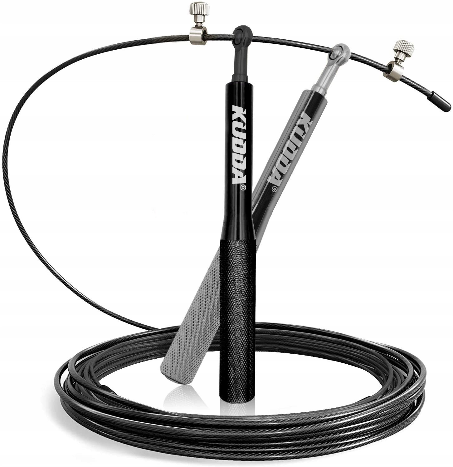 Skakanka bokserska szybka na łożyskach regulowana fitness 3m wysoka jakość