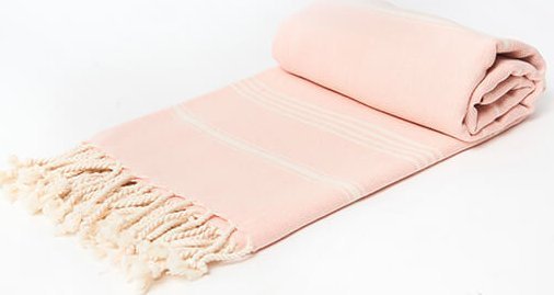 Yeye Ręcznik hammam SOFT BASIC 100% bawełna YEYE Łososiowy