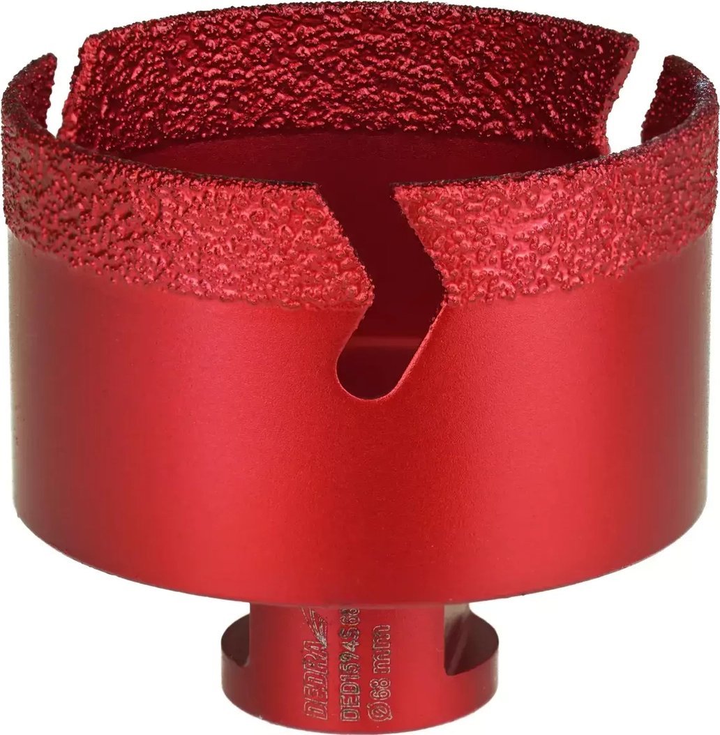 Dedra Koronka diamentowa czerwona VB M14 72mm