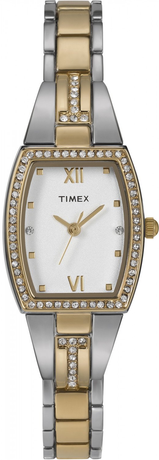 Zegarek damski Timex TW2W95800 CYRKONIE srebrny