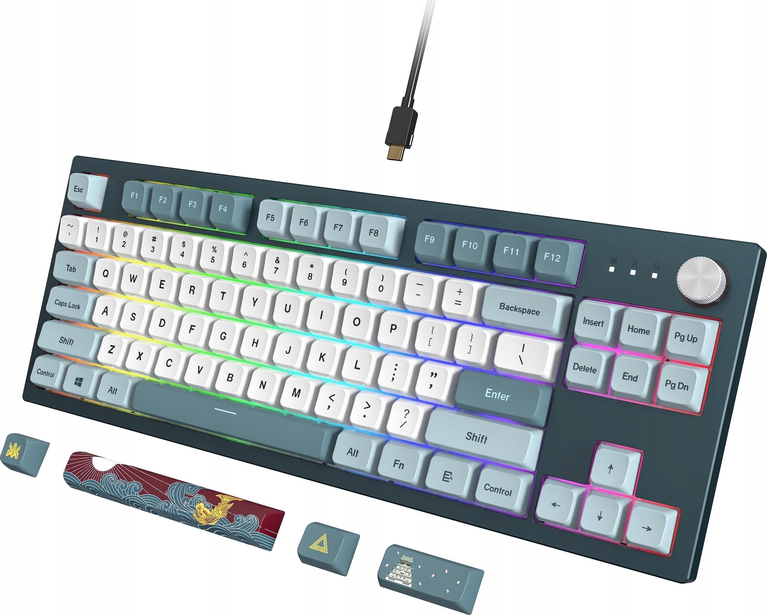 Klawiatura Montech Montech MKey TKL Freedom Gaming Tastatur - GateronG Pro 2.0 Brown (US)