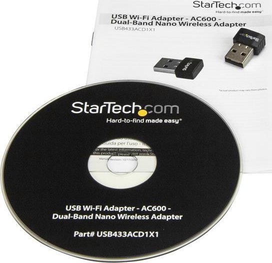 StarTech USB DUAL-BAND WI-FI ADAPTER - USB433ACD1X1