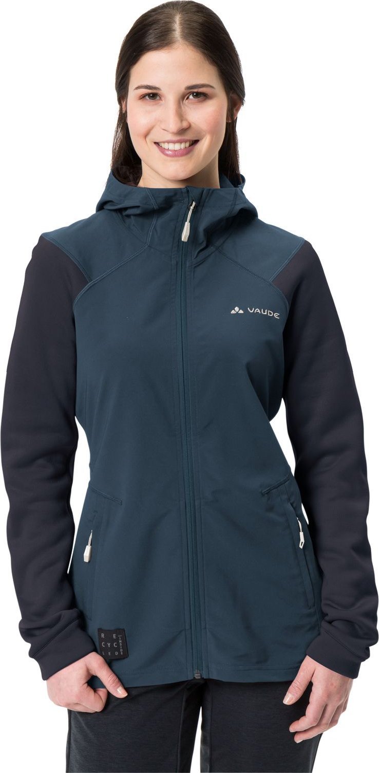 Vaude Kurtka sportowa damska z wełną Vaude Tremalzo - granatowa 36