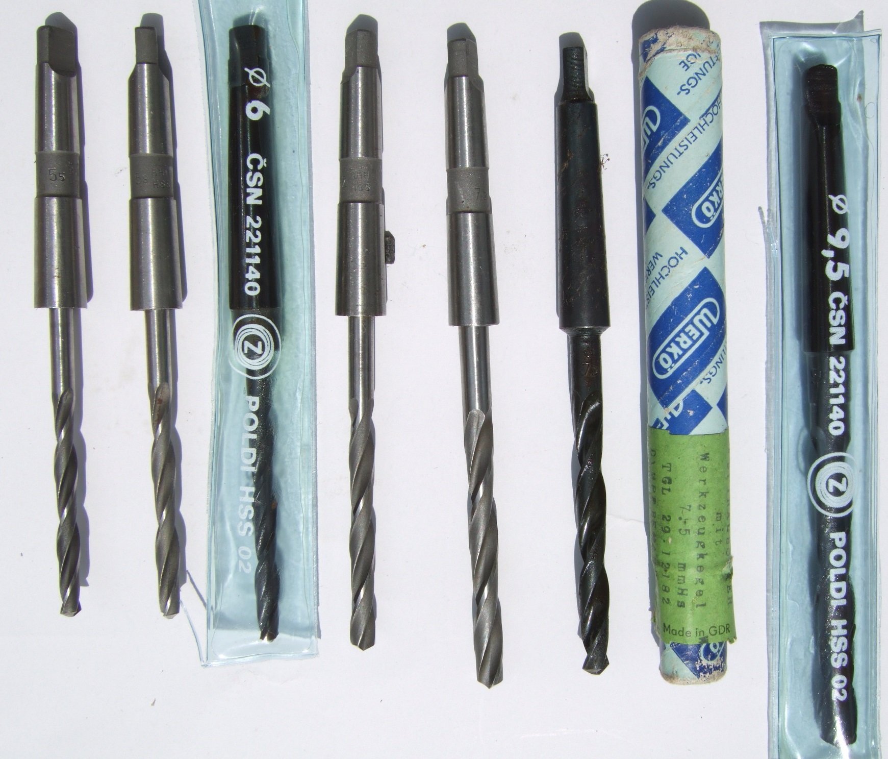 Wiertło 5,5 NWKc DIN 345 RN walc 138-57 HSS chwyt MK1