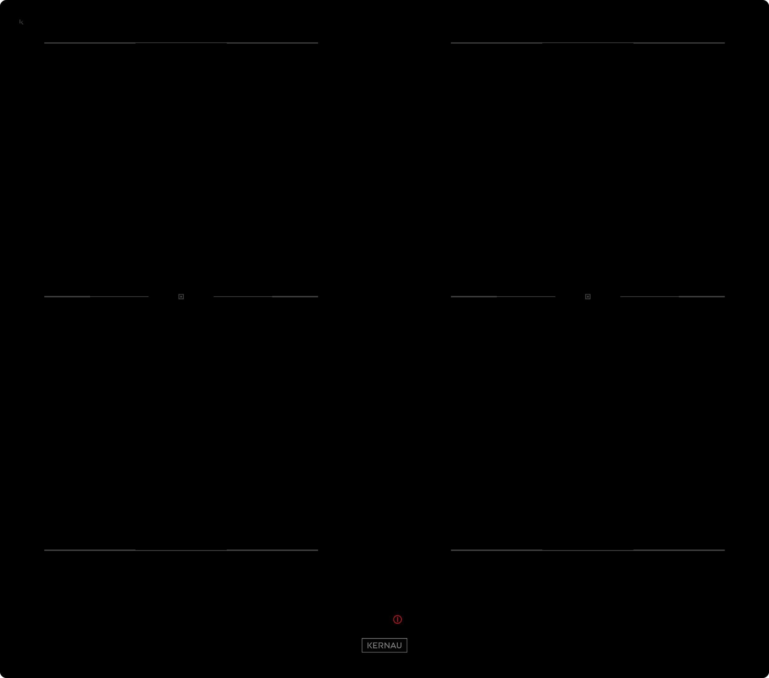 Płyta grzewcza Kernau KIH 6435-4B BL SC